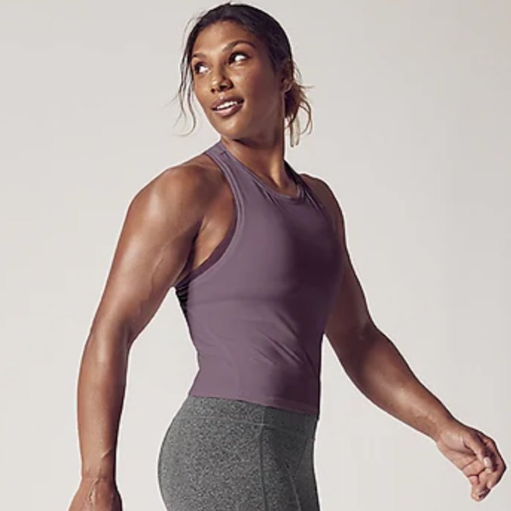 Athleta Shanti Tank Violet XS